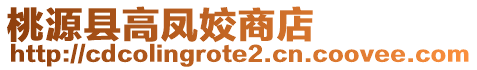 桃源縣高鳳姣商店