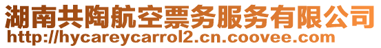 湖南共陶航空票務(wù)服務(wù)有限公司