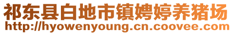 祁東縣白地市鎮(zhèn)娉婷養(yǎng)豬場(chǎng)