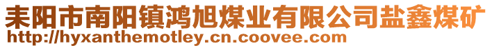 耒陽市南陽鎮(zhèn)鴻旭煤業(yè)有限公司鹽鑫煤礦