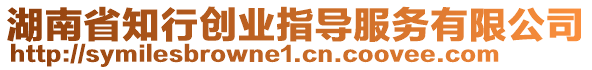 湖南省知行創(chuàng)業(yè)指導服務有限公司