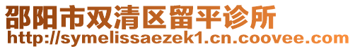 邵陽市雙清區(qū)留平診所