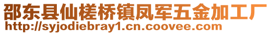 邵東縣仙槎橋鎮(zhèn)鳳軍五金加工廠