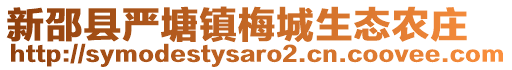 新邵縣嚴(yán)塘鎮(zhèn)梅城生態(tài)農(nóng)莊