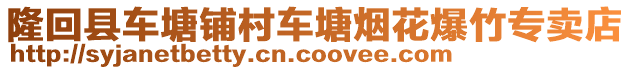 隆回縣車塘鋪村車塘煙花爆竹專賣店