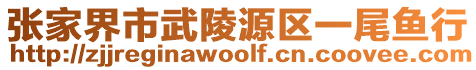 張家界市武陵源區(qū)一尾魚(yú)行