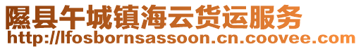 隰縣午城鎮(zhèn)海云貨運(yùn)服務(wù)