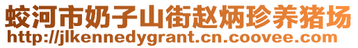 蛟河市奶子山街趙炳珍養(yǎng)豬場(chǎng)