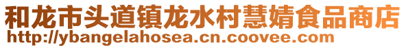 和龍市頭道鎮(zhèn)龍水村慧婧食品商店