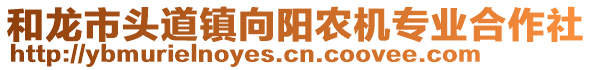 和龍市頭道鎮(zhèn)向陽農(nóng)機(jī)專業(yè)合作社