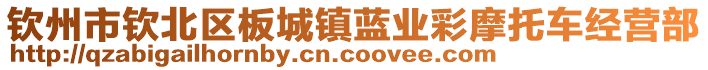 钦州市钦北区板城镇蓝业彩摩托车经营部