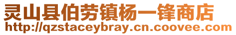 灵山县伯劳镇杨一锋商店