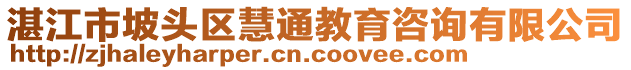 湛江市坡頭區(qū)慧通教育咨詢有限公司