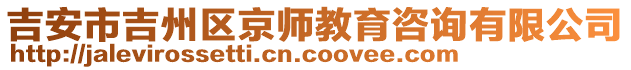 吉安市吉州区京师教育咨询有限公司