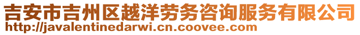 吉安市吉州區(qū)越洋勞務(wù)咨詢(xún)服務(wù)有限公司