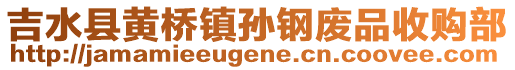 吉水縣黃橋鎮(zhèn)孫鋼廢品收購部