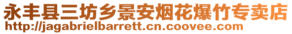 永豐縣三坊鄉(xiāng)景安煙花爆竹專賣店