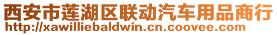 西安市蓮湖區(qū)聯(lián)動汽車用品商行