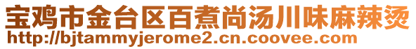 寶雞市金臺區(qū)百煮尚湯川味麻辣燙