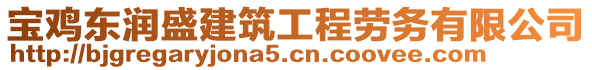 寶雞東潤盛建筑工程勞務(wù)有限公司