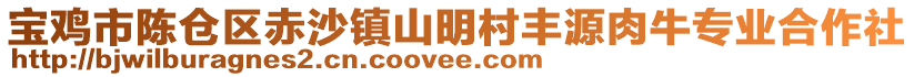 寶雞市陳倉區(qū)赤沙鎮(zhèn)山明村豐源肉牛專業(yè)合作社