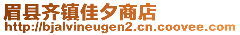 眉縣齊鎮(zhèn)佳夕商店