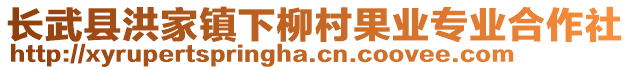 長(zhǎng)武縣洪家鎮(zhèn)下柳村果業(yè)專業(yè)合作社