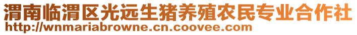 渭南臨渭區(qū)光遠生豬養(yǎng)殖農(nóng)民專業(yè)合作社