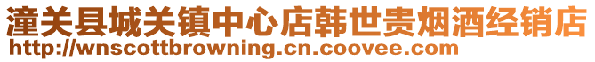 潼關(guān)縣城關(guān)鎮(zhèn)中心店韓世貴煙酒經(jīng)銷店