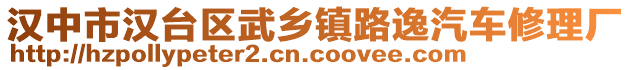 漢中市漢臺(tái)區(qū)武鄉(xiāng)鎮(zhèn)路逸汽車修理廠