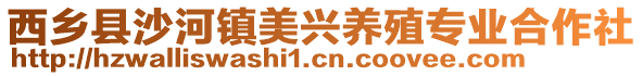 西乡县沙河镇美兴养殖专业合作社