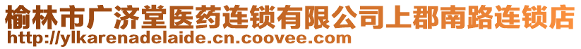 榆林市廣濟堂醫(yī)藥連鎖有限公司上郡南路連鎖店