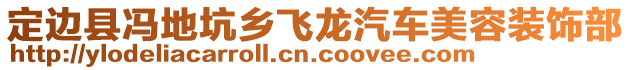 定邊縣馮地坑鄉(xiāng)飛龍汽車美容裝飾部