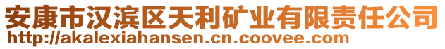 安康市漢濱區(qū)天利礦業(yè)有限責(zé)任公司