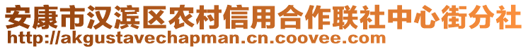 安康市漢濱區(qū)農(nóng)村信用合作聯(lián)社中心街分社