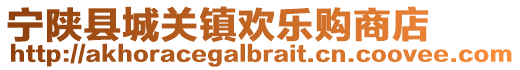 宁陕县城关镇欢乐购商店