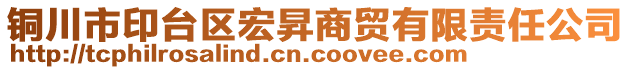 銅川市印臺區(qū)宏昇商貿有限責任公司