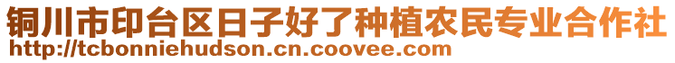 銅川市印臺(tái)區(qū)日子好了種植農(nóng)民專業(yè)合作社