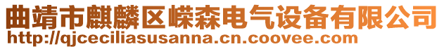 曲靖市麒麟?yún)^(qū)嶸森電氣設(shè)備有限公司