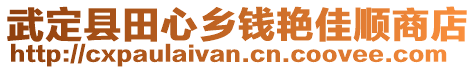 武定縣田心鄉(xiāng)錢艷佳順商店