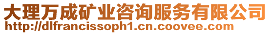 大理萬成礦業(yè)咨詢服務(wù)有限公司