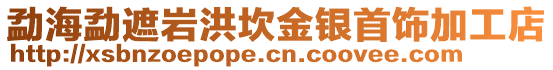 勐海勐遮巖洪坎金銀首飾加工店