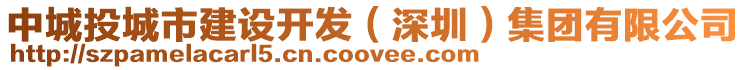 中城投城市建設(shè)開發(fā)（深圳）集團(tuán)有限公司