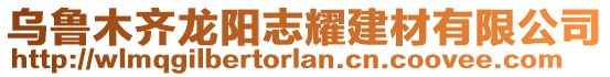 烏魯木齊龍陽志耀建材有限公司