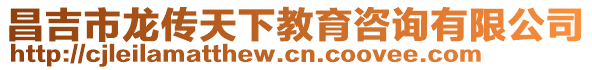 昌吉市龍傳天下教育咨詢有限公司