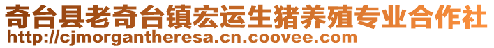 奇臺縣老奇臺鎮(zhèn)宏運生豬養(yǎng)殖專業(yè)合作社