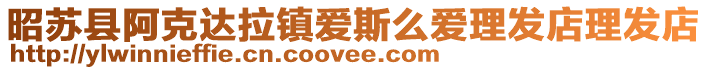 昭蘇縣阿克達(dá)拉鎮(zhèn)愛(ài)斯么愛(ài)理發(fā)店理發(fā)店