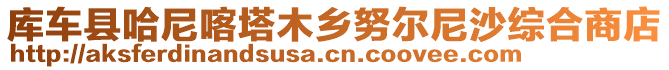 库车县哈尼喀塔木乡努尔尼沙综合商店