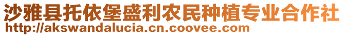 沙雅縣托依堡盛利農(nóng)民種植專業(yè)合作社