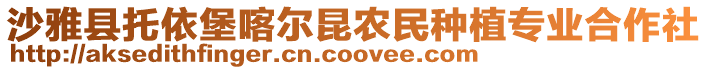 沙雅縣托依堡喀爾昆農(nóng)民種植專業(yè)合作社